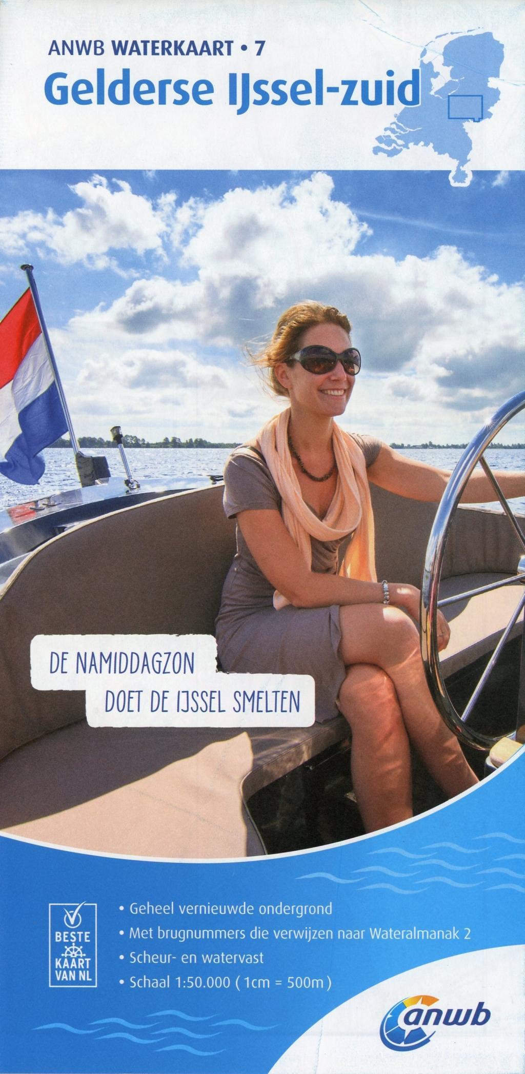 Vorderes Coverbild Gerlderse IJssel-Zuid 1:50 000 Waterkaart