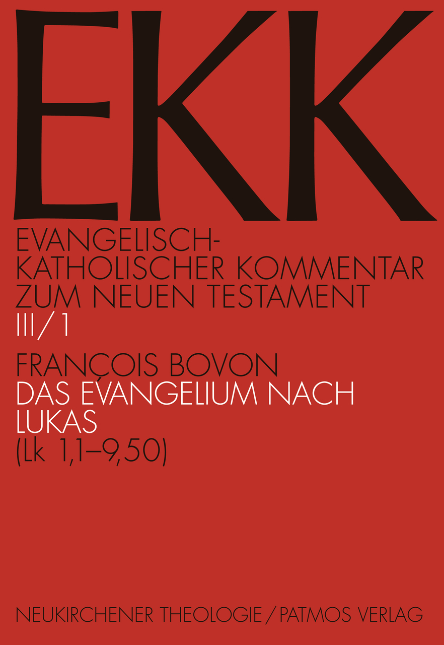 Vorderes Coverbild Das Evangelium nach Lukas, EKK III/1