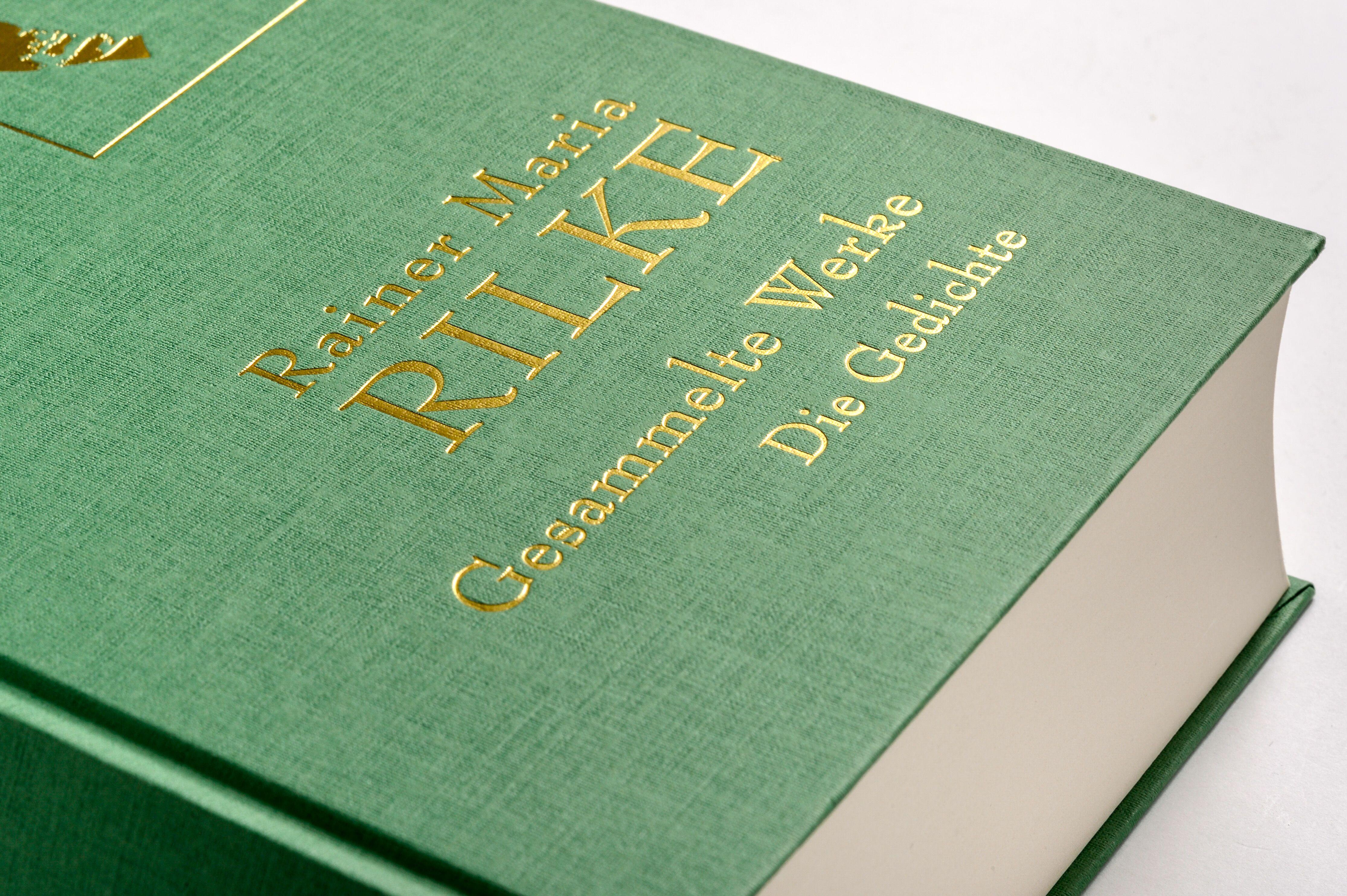 Beispielinhalt (Bild) Gesammelte Werke. Die Gedichte.