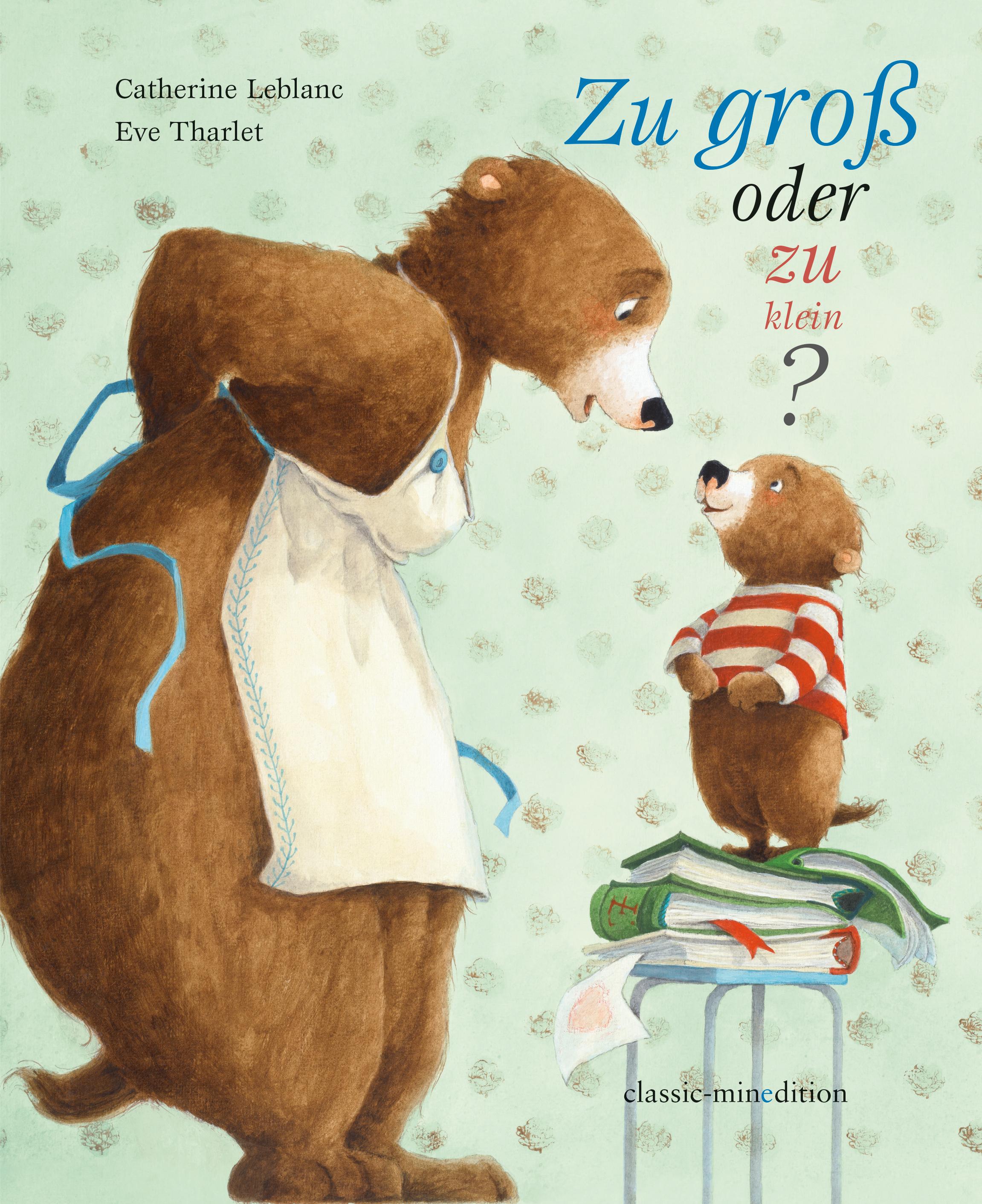 Vorderes Coverbild Zu groß oder zu klein