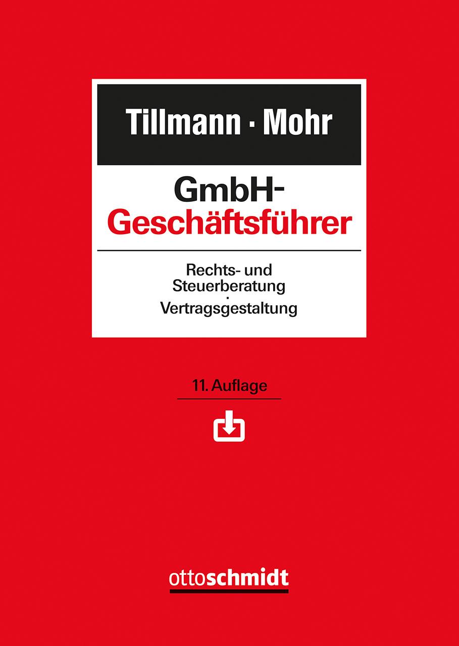 Vorderes Coverbild GmbH-Geschäftsführer