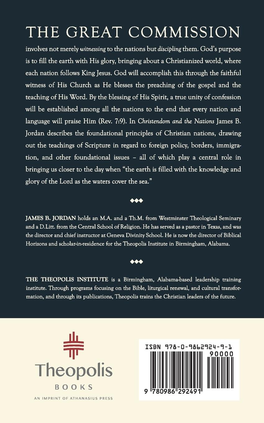 Rückseitencover Christendom and the Nations