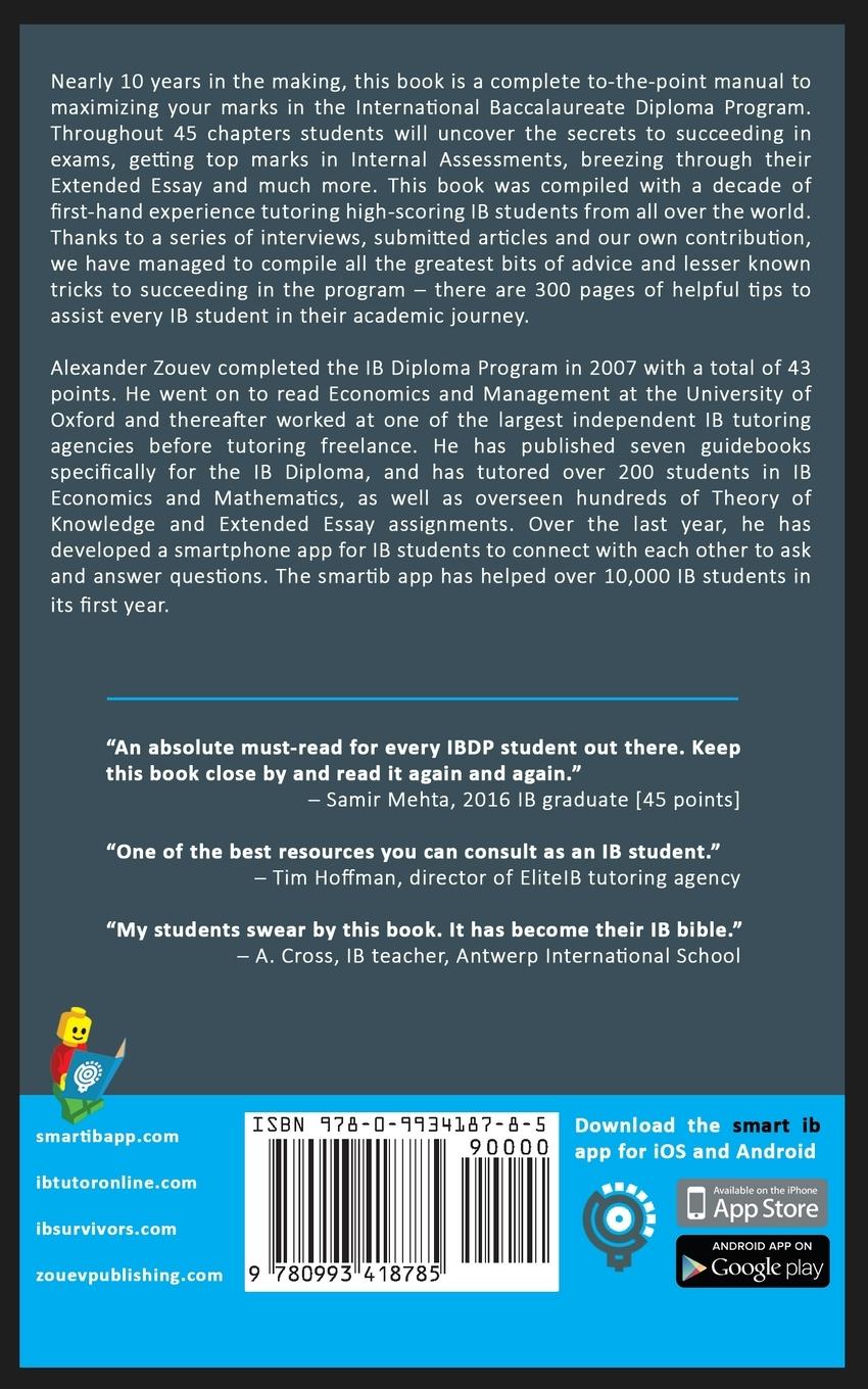 Rückseitencover 45 Tips, Tricks, and Secrets for the Successful International Baccalaureate [IB] Student