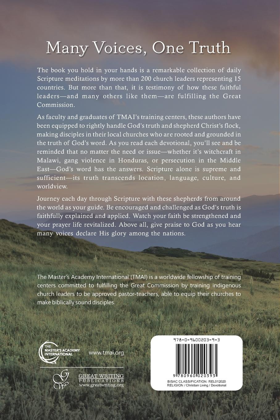 Rückseitencover Declaring His Glory among the Nations