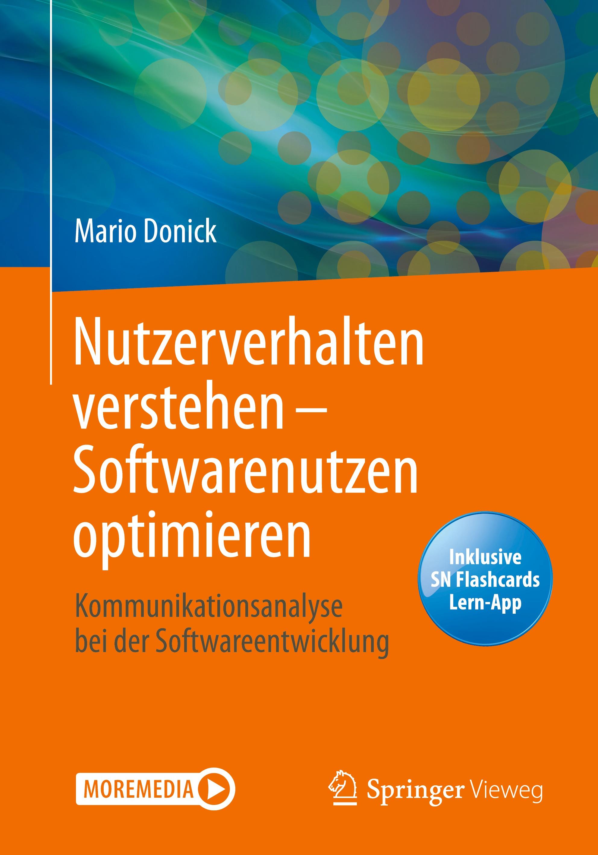 Vorderes Coverbild Nutzerverhalten verstehen - Softwarenutzen optimieren