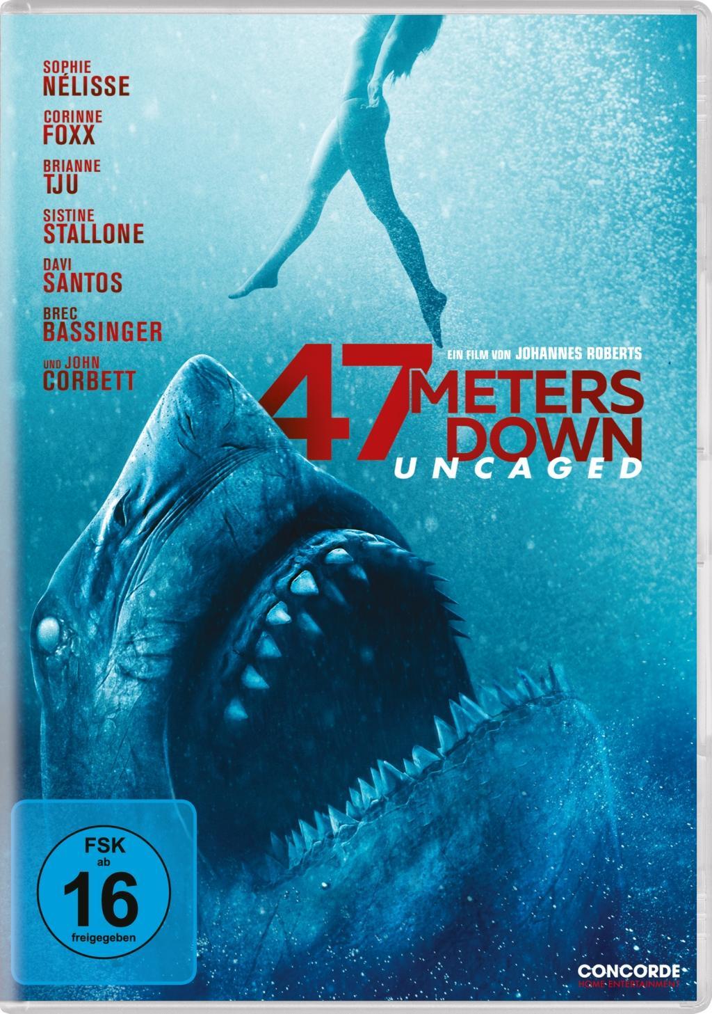 Vorderes Coverbild 47 Meters Down - Uncaged