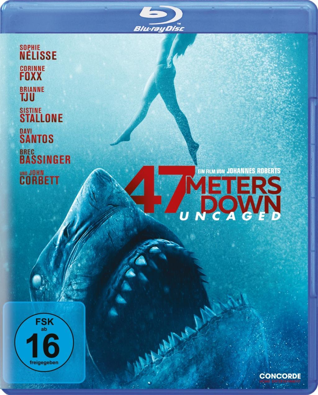 Vorderes Coverbild 47 Meters Down - Uncaged