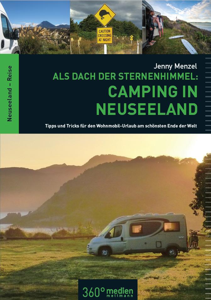 Vorderes Coverbild Als Dach der Sternenhimmel - Camping in Neuseeland