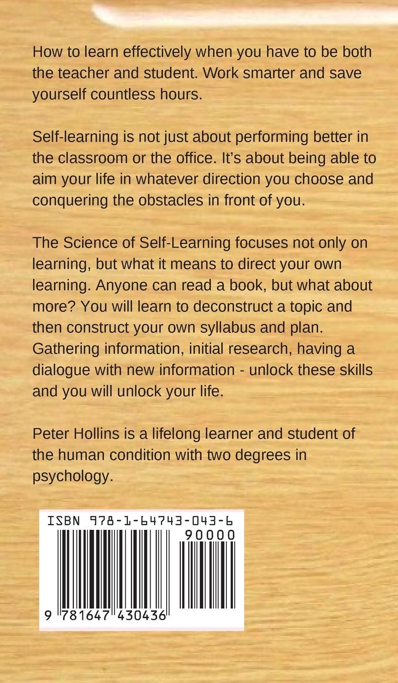 Rückseitencover The Science of Self-Learning