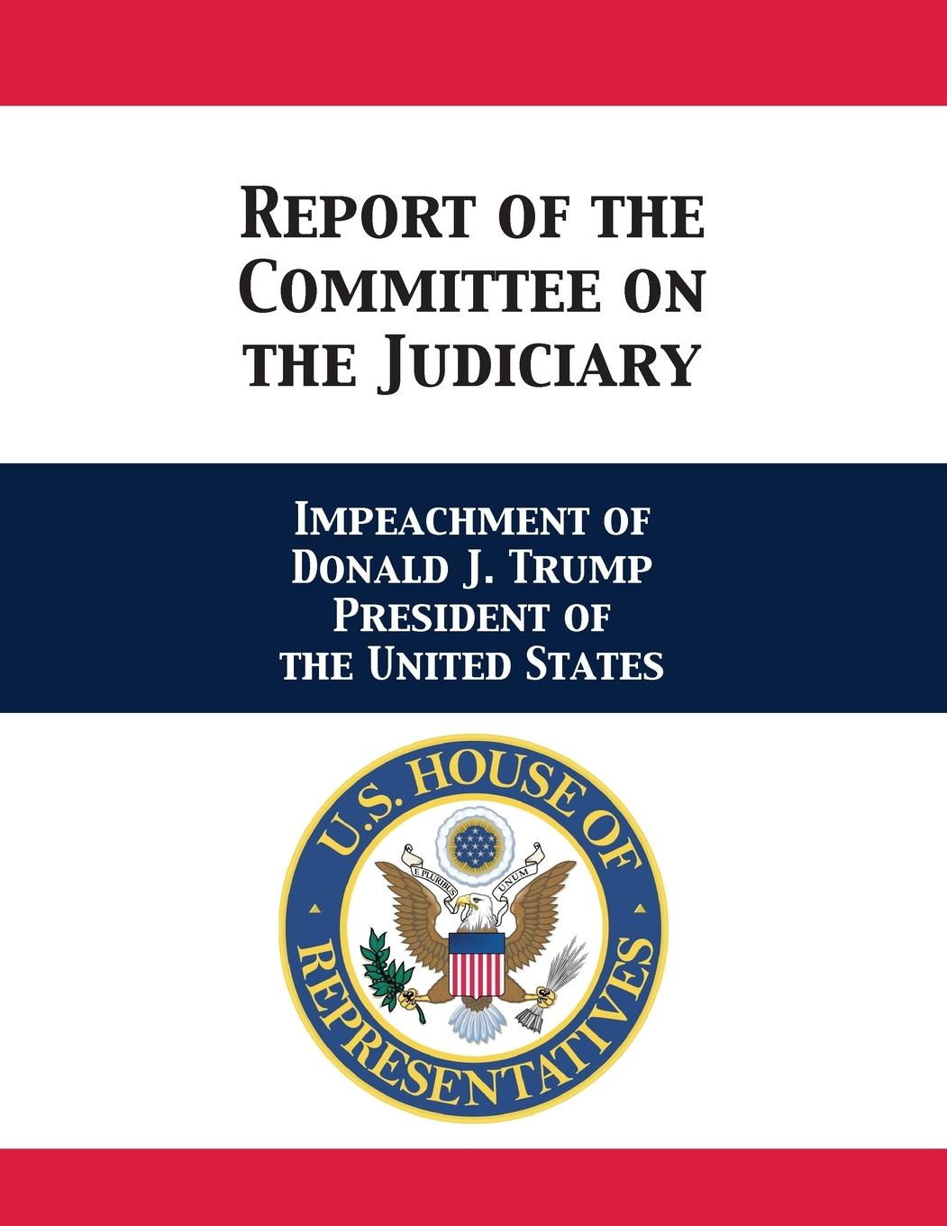 Vorderes Coverbild Report of the Committee on the Judiciary