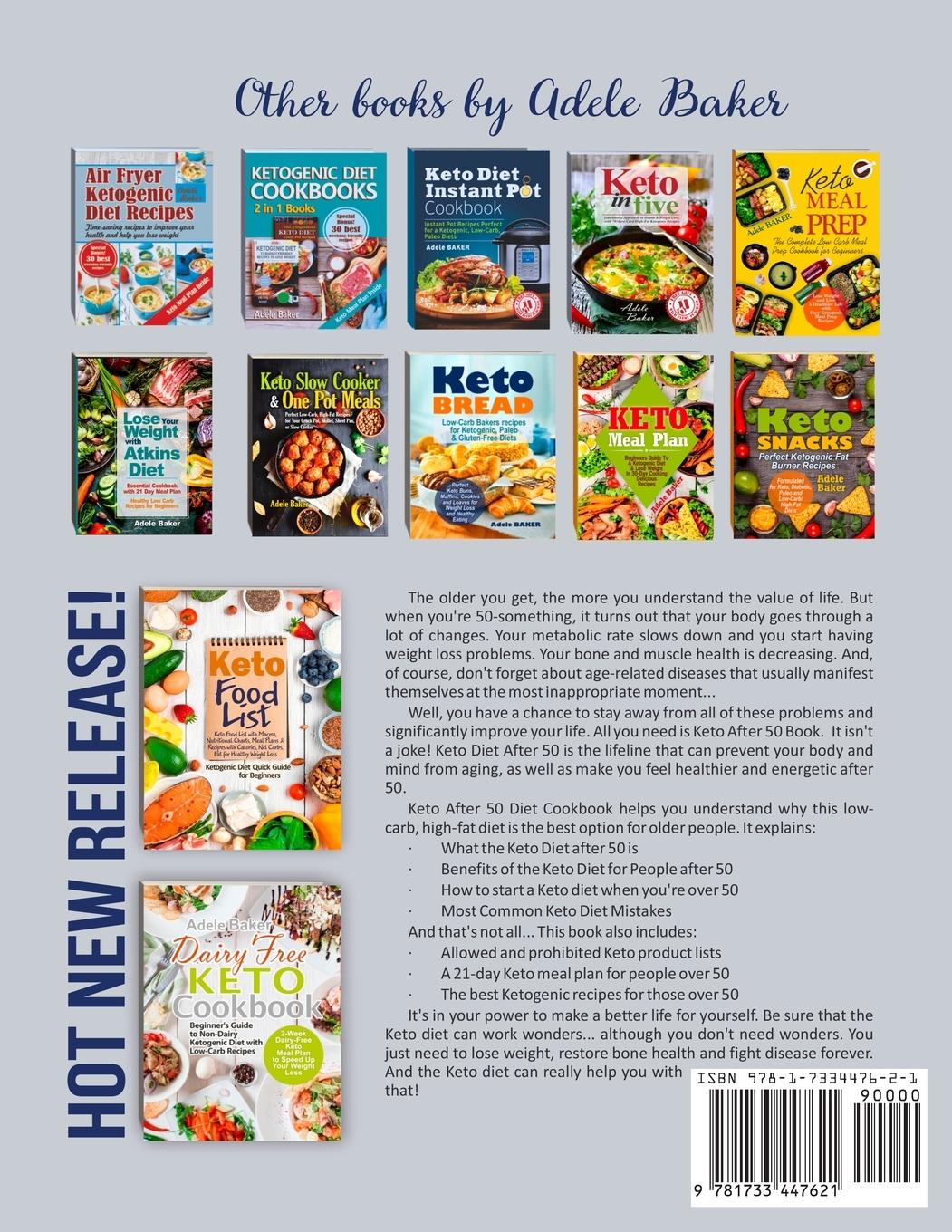 Rückseitencover Keto Diet After 50