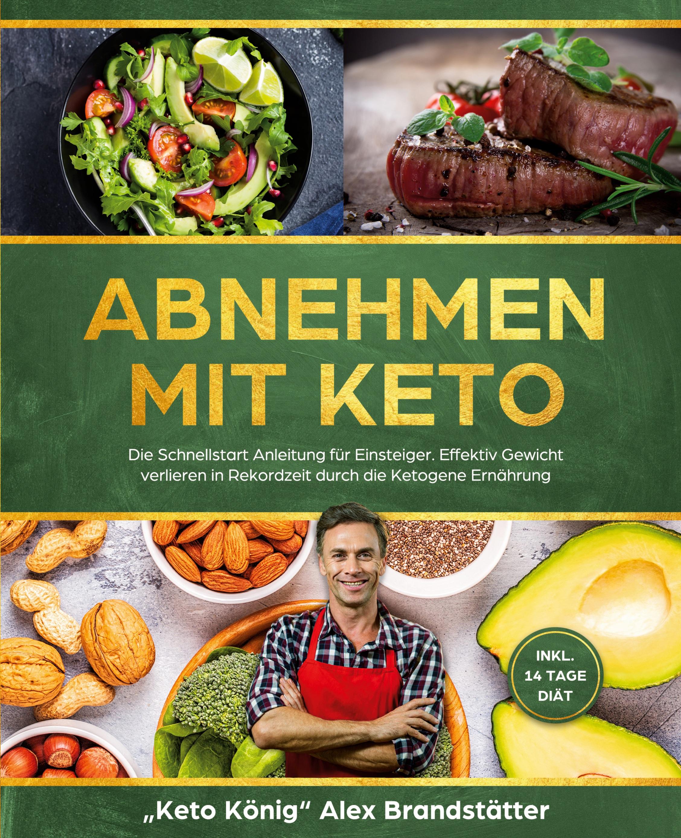 Vorderes Coverbild Abnehmen mit Keto