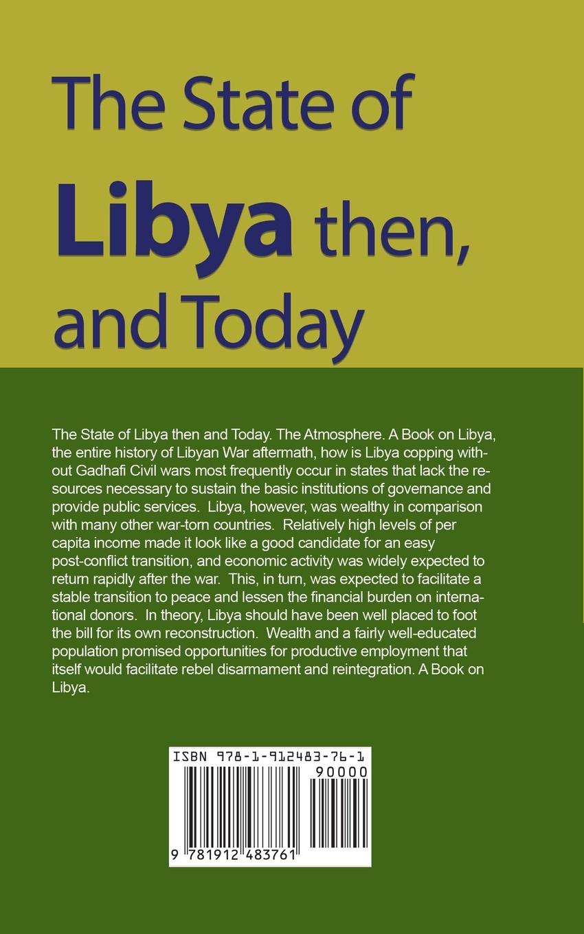 Rückseitencover The State of Libya then, and Today