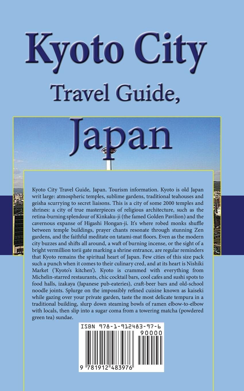 Rückseitencover Kyoto City Travel Guide, Japan