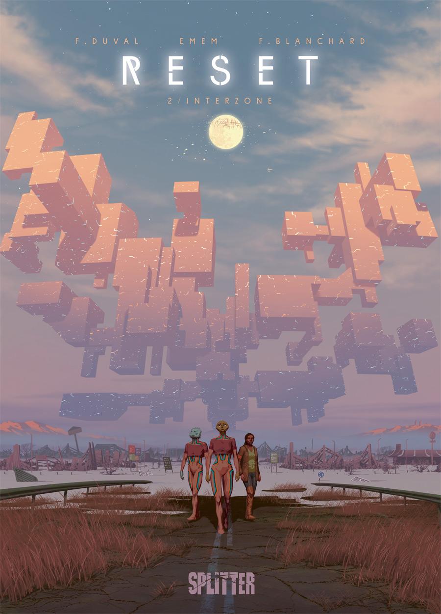 Vorderes Coverbild Reset. Band 2