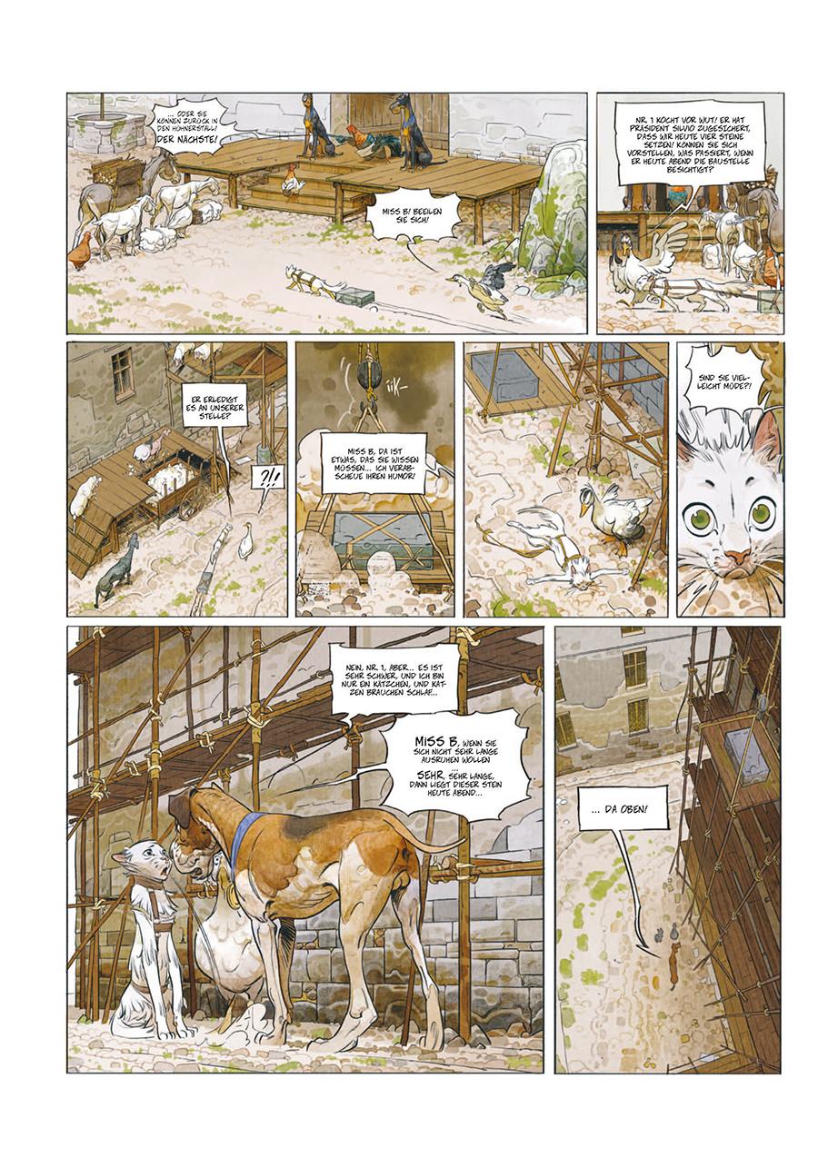 Beispielinhalt (Bild) Schloss der Tiere. Band 1