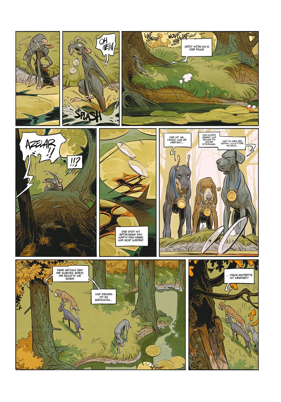 Beispielinhalt (Bild) Schloss der Tiere. Band 1