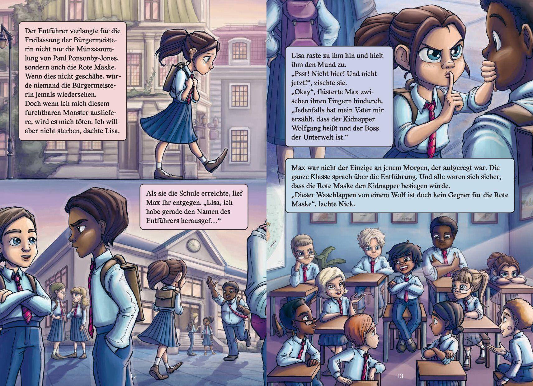 Beispielinhalt (Bild) Handbuch für Superhelden 4