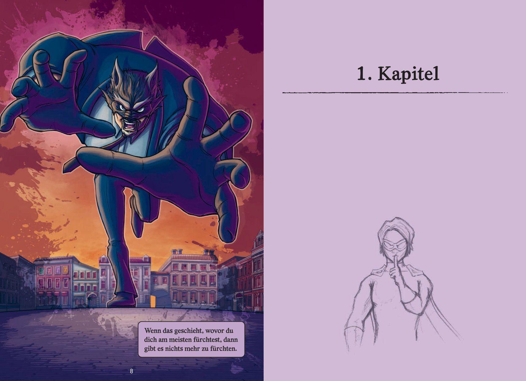 Beispielinhalt (Bild) Handbuch für Superhelden 4