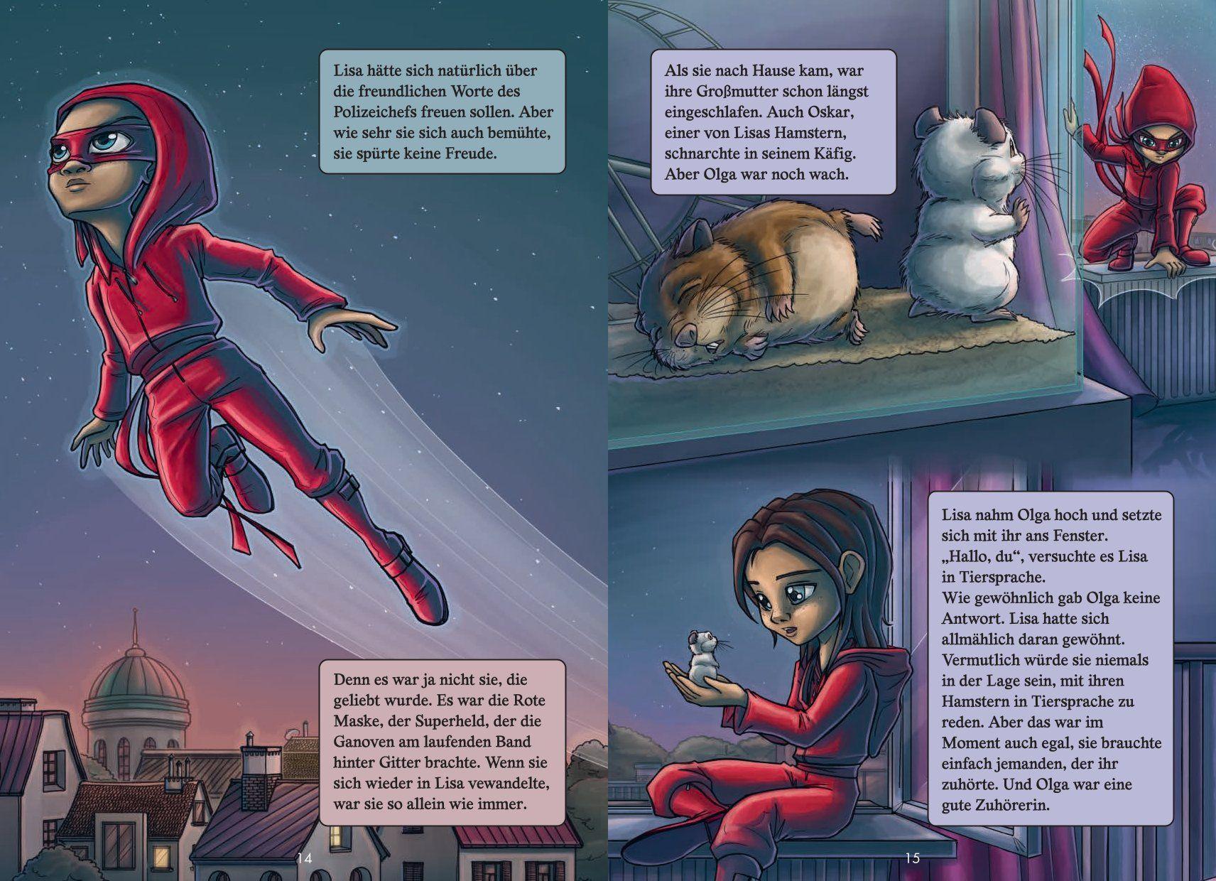 Beispielinhalt (Bild) Handbuch für Superhelden 3