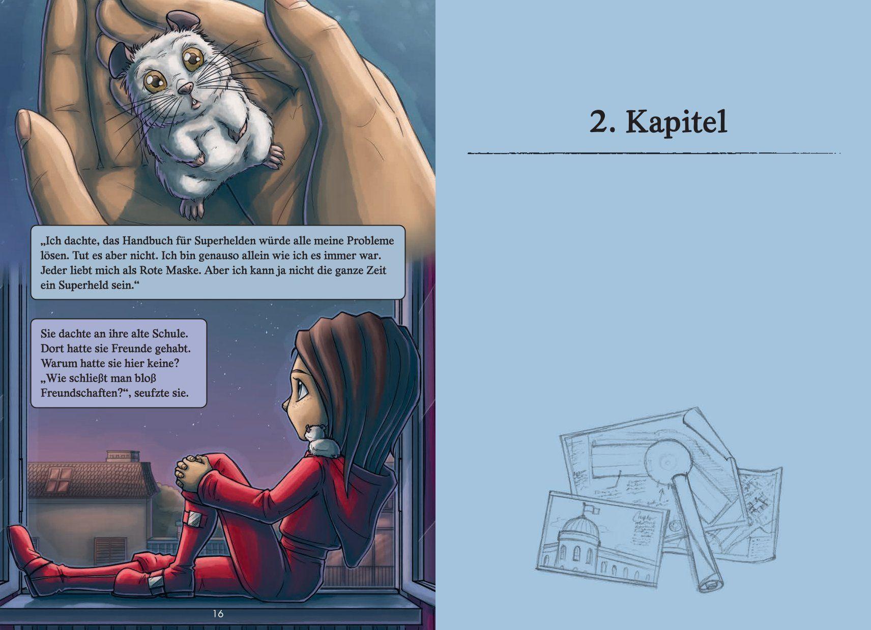 Beispielinhalt (Bild) Handbuch für Superhelden 3