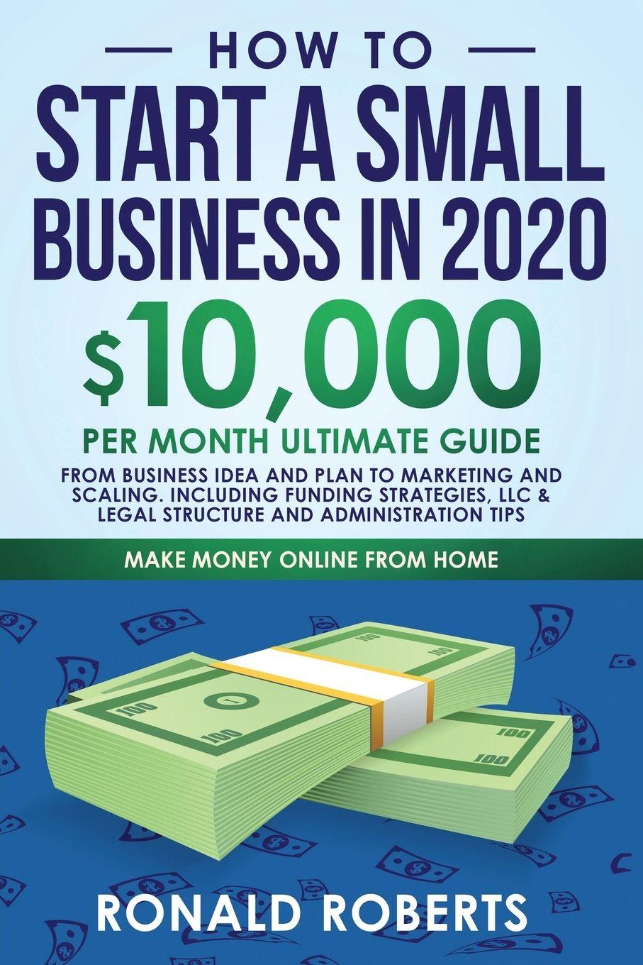Vorderes Coverbild How to Start a Small Business in 2020