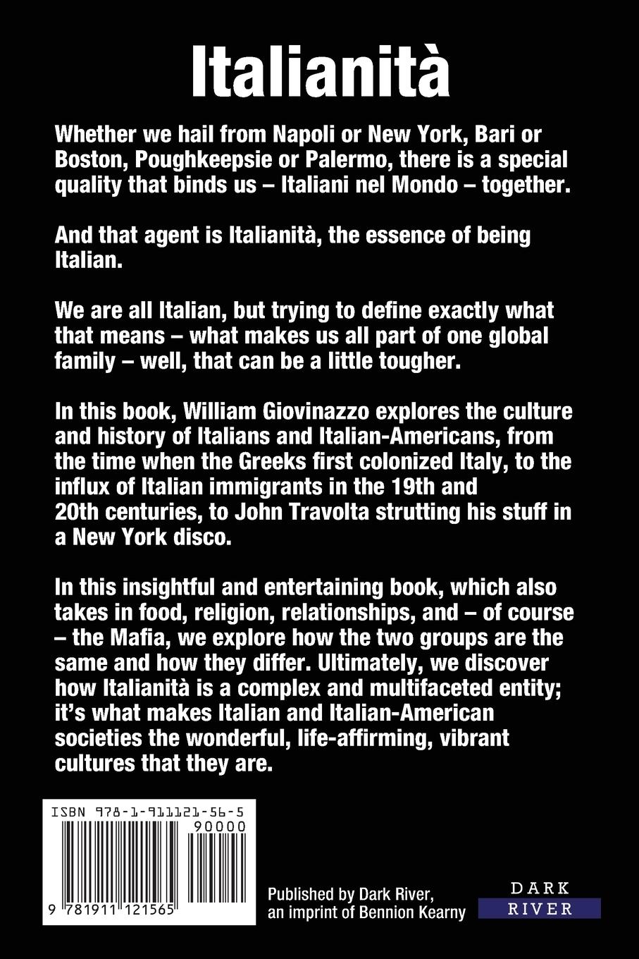 Rückseitencover Italianità