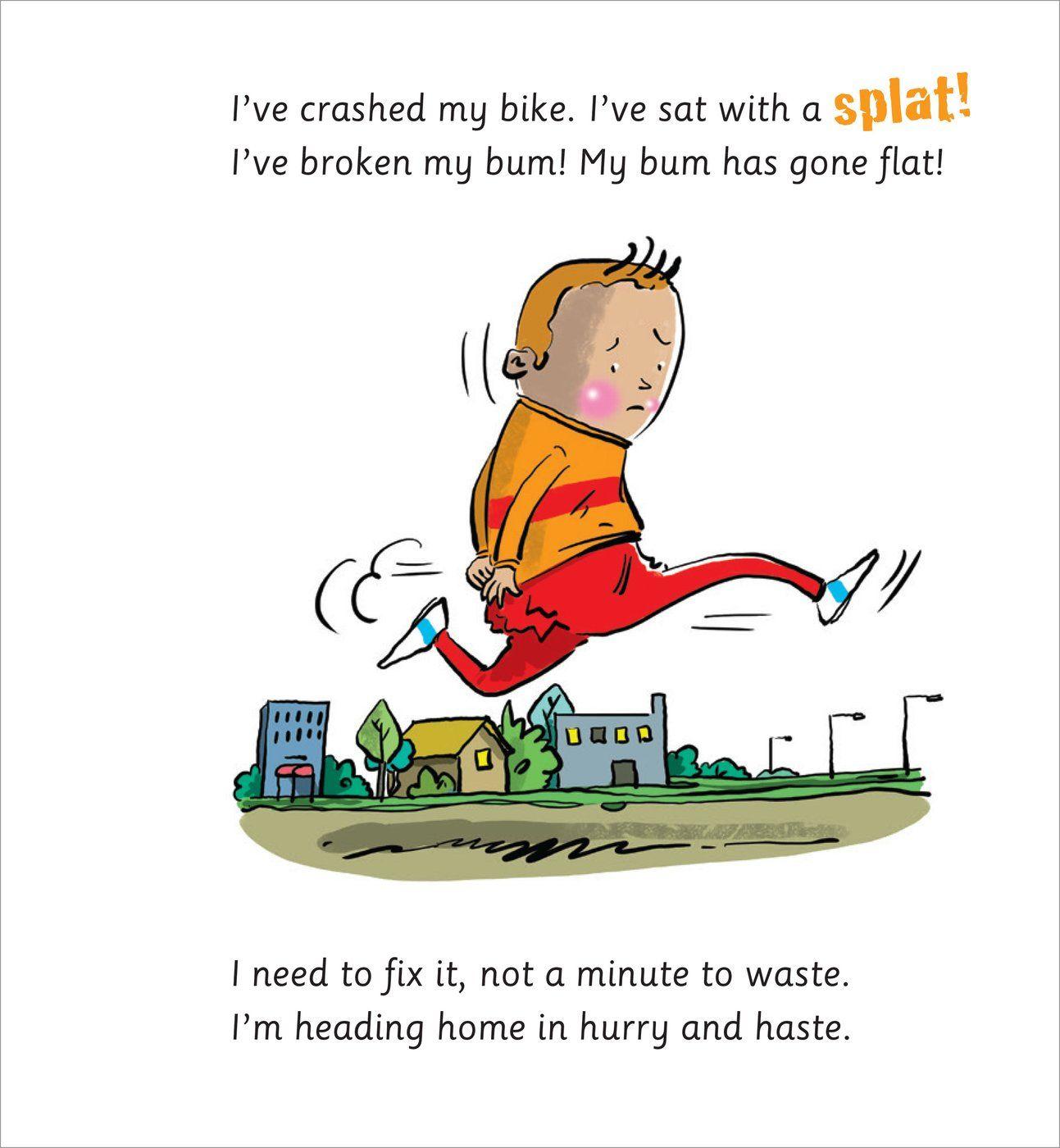 Beispielinhalt (Bild) I've Broken My Bum (PB)