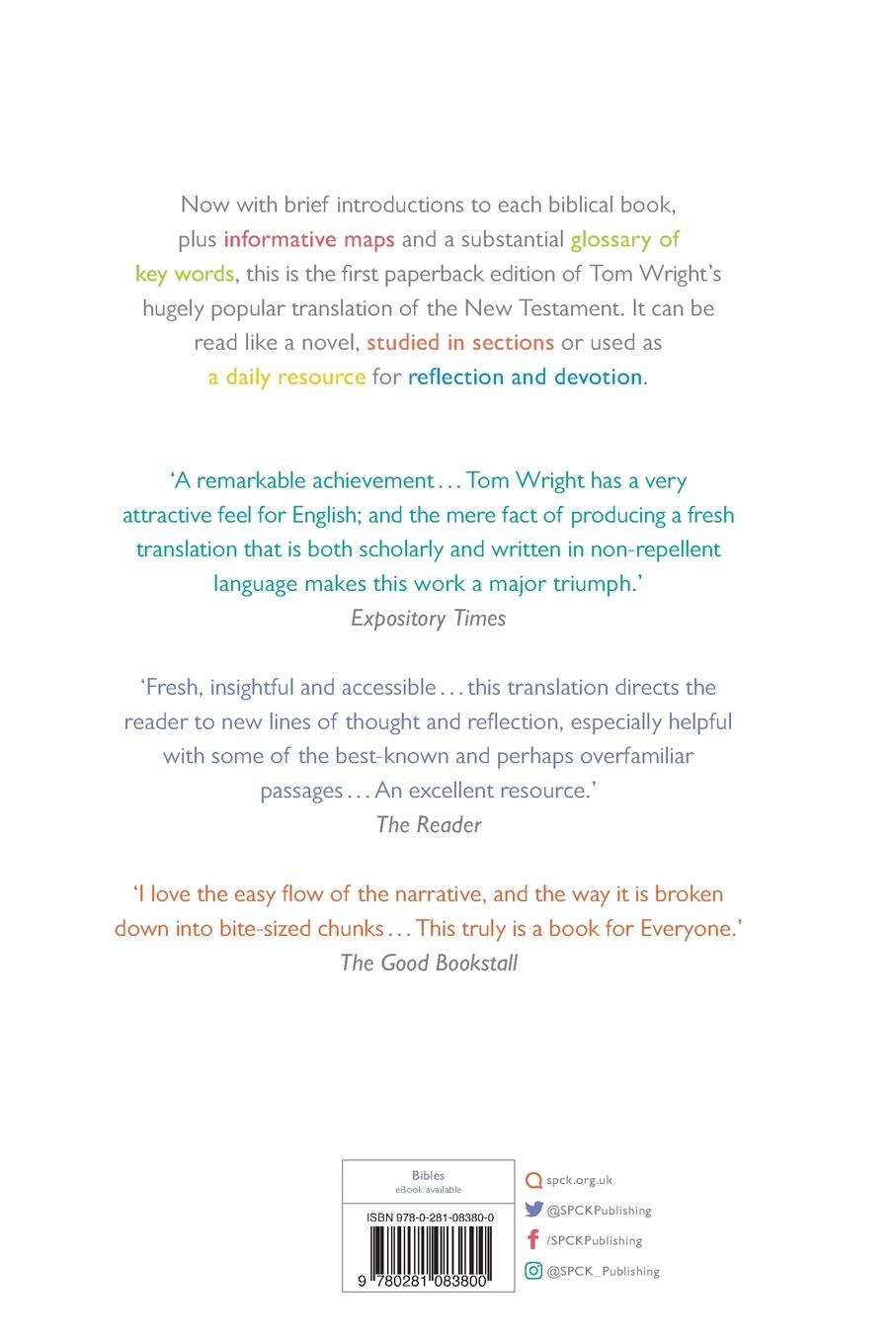 Rückseitencover The New Testament for Everyone