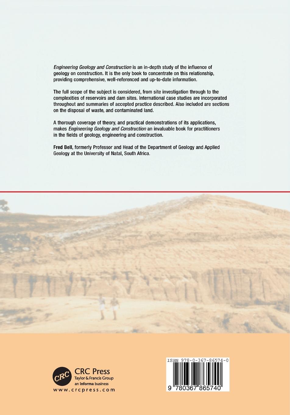 Rückseitencover Engineering Geology and Construction