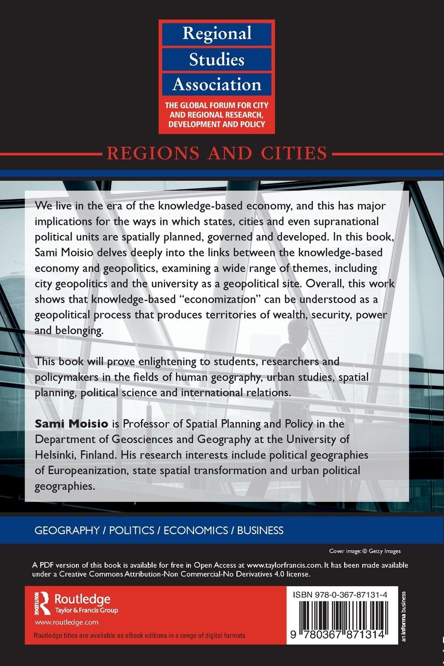 Rückseitencover Geopolitics of the Knowledge-Based Economy