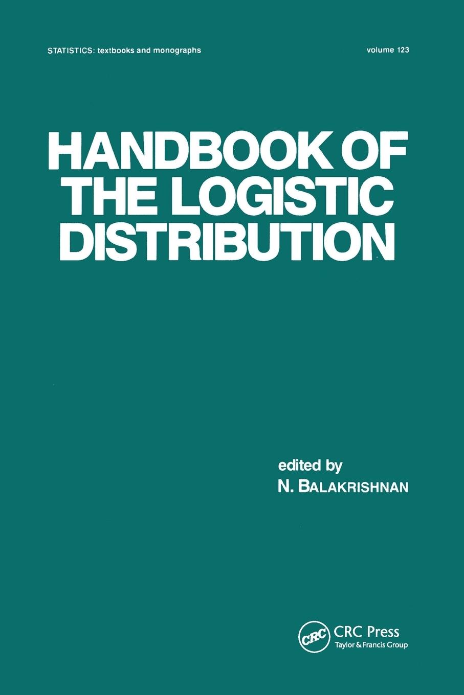 Vorderes Coverbild Handbook of the Logistic Distribution