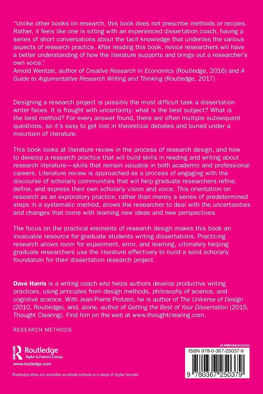 Rückseitencover Literature Review and Research Design