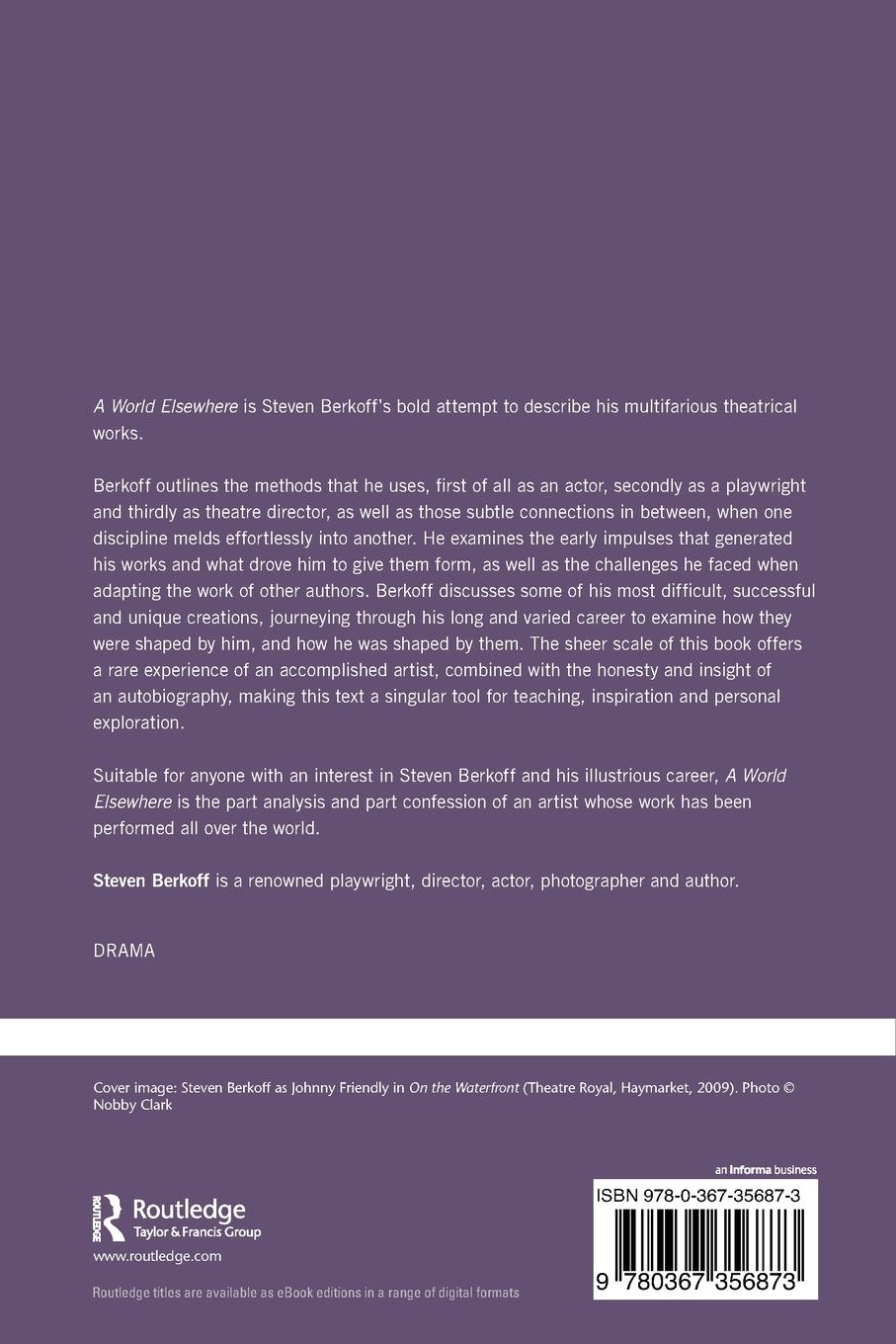 Rückseitencover A World Elsewhere