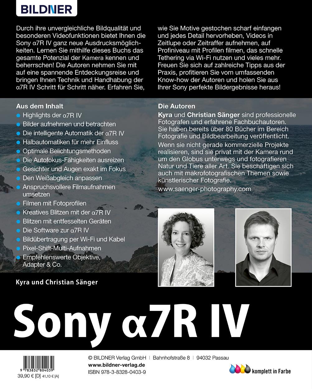 Rückseitencover Sony A7R IV