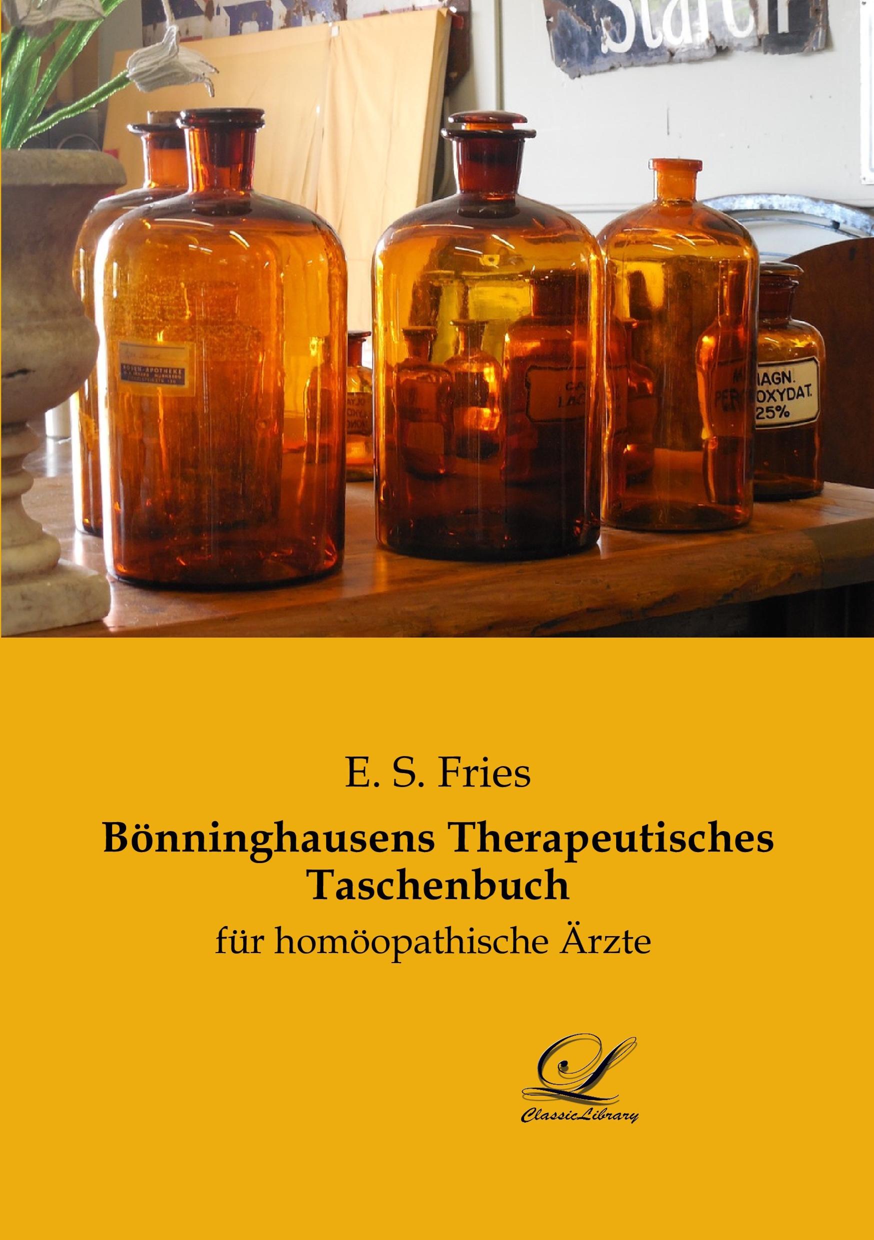 Vorderes Coverbild Bönninghausens Therapeutisches Taschenbuch