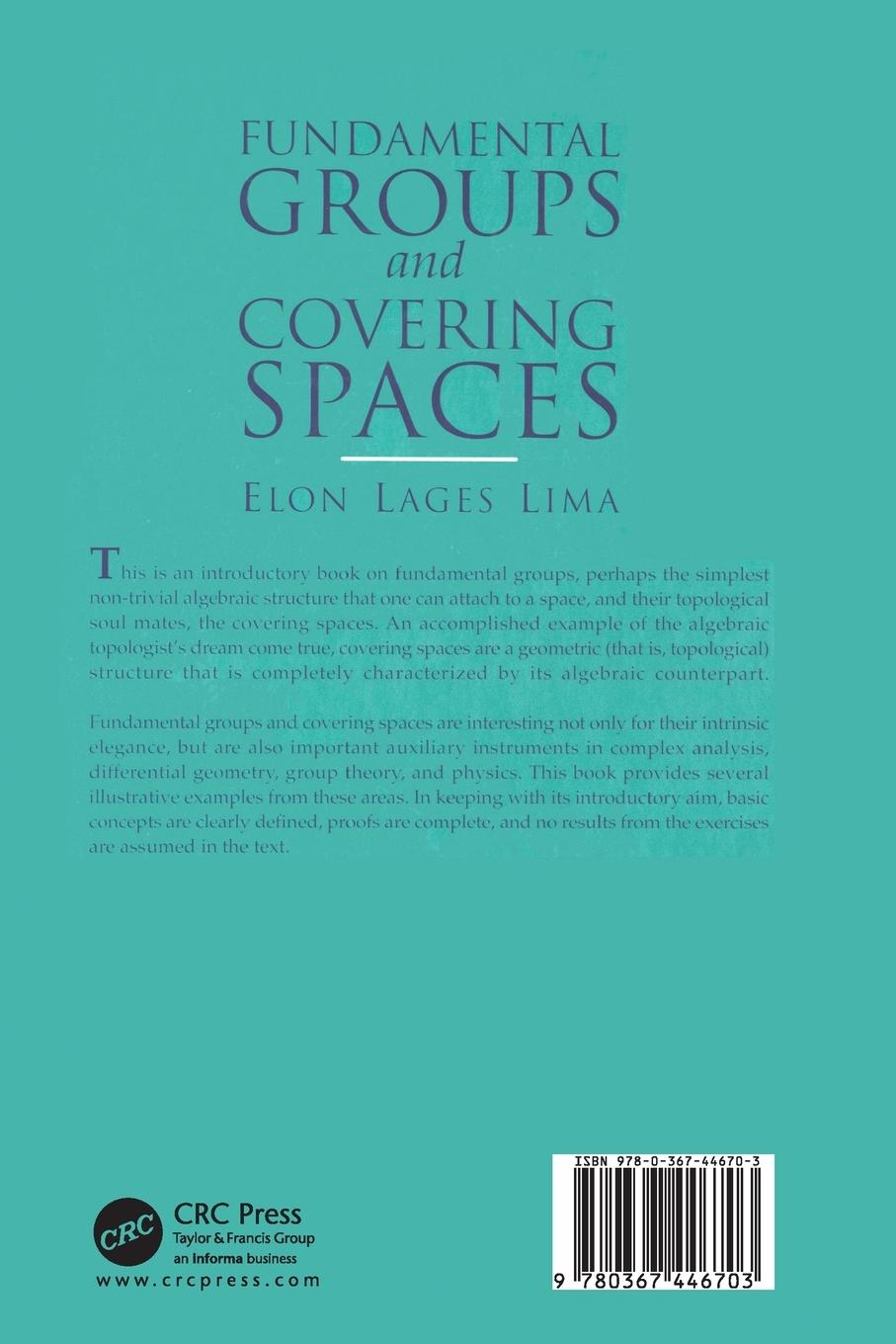 Rückseitencover Fundamental Groups and Covering Spaces