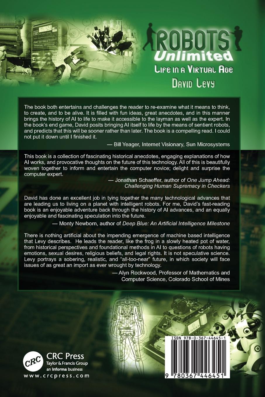 Rückseitencover Robots Unlimited