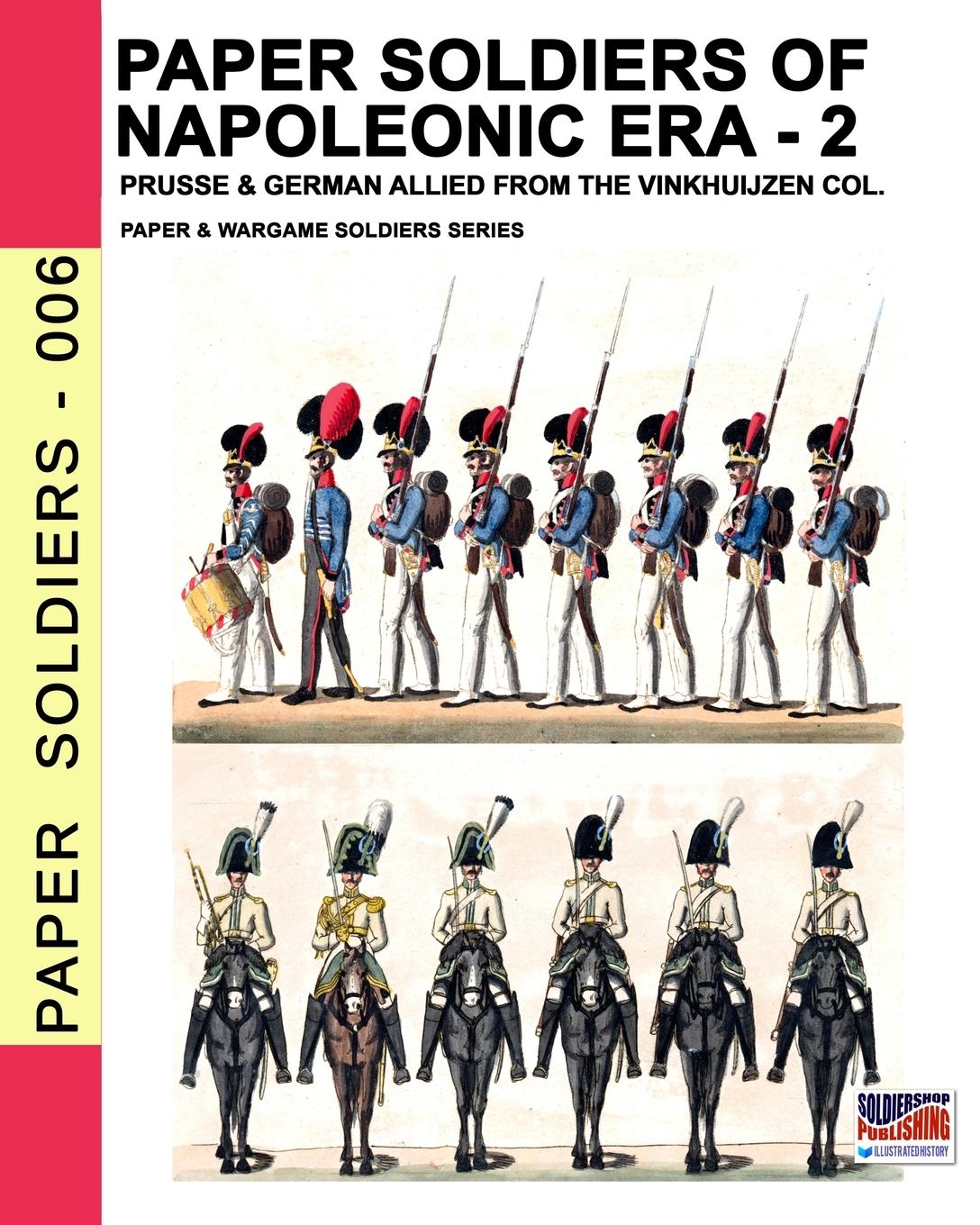 Vorderes Coverbild Paper soldiers of Napoleonic era -2