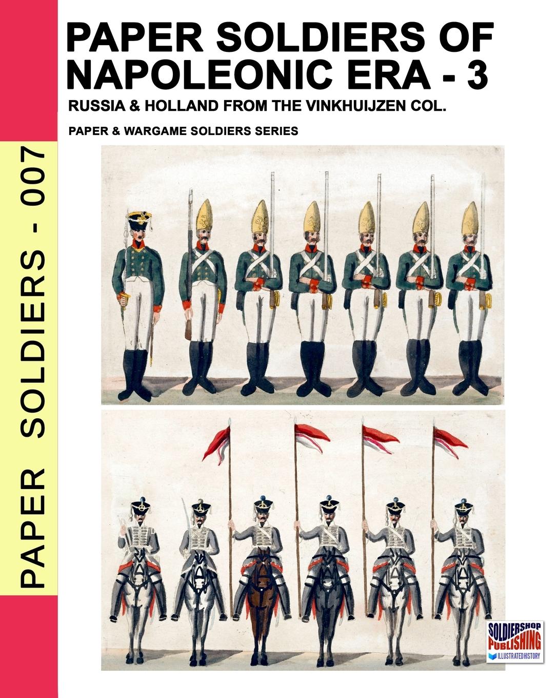 Vorderes Coverbild Paper soldiers of Napoleonic era -3