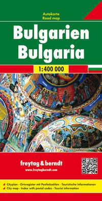 Vorderes Coverbild Bulgarien 1 : 400 000. Autokarte
