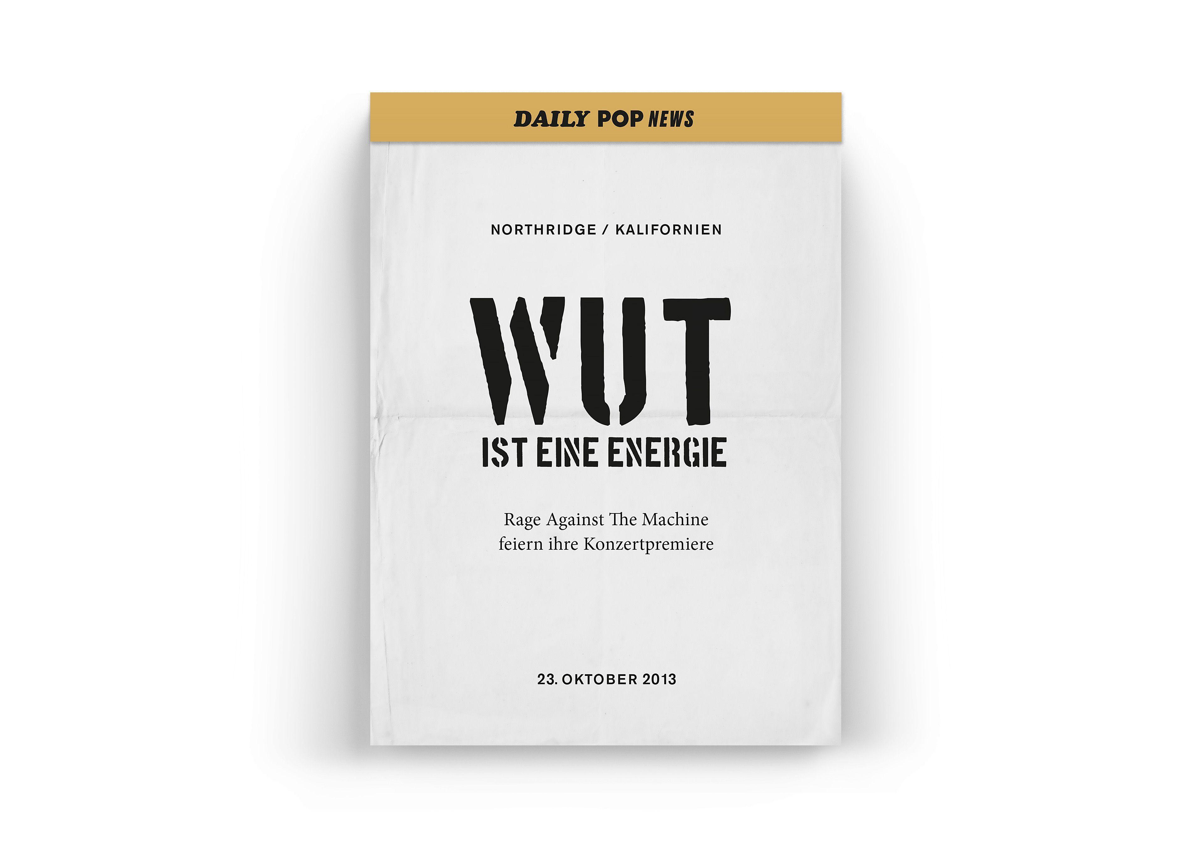 Beispielinhalt (Bild) Daily Pop News