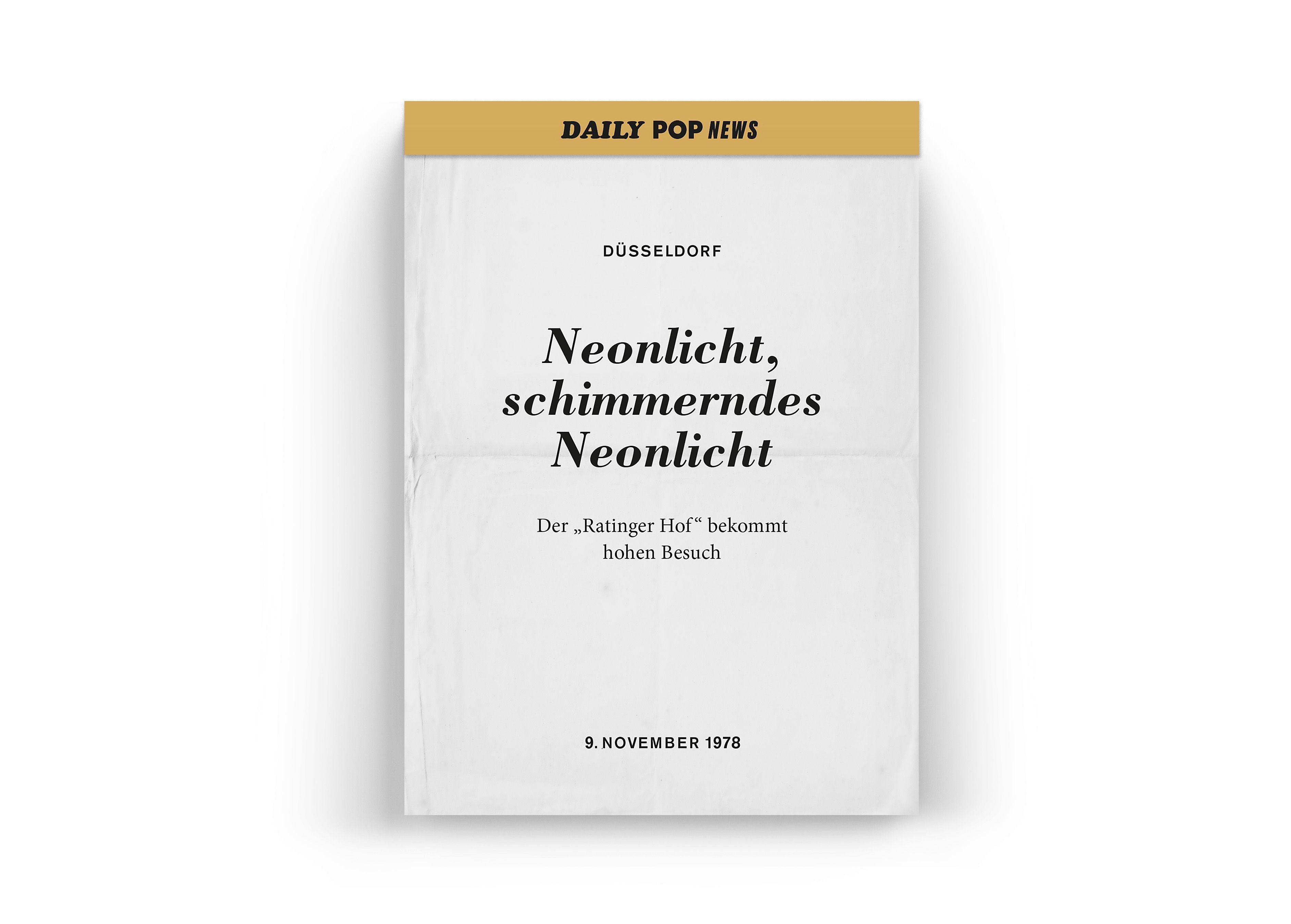 Beispielinhalt (Bild) Daily Pop News