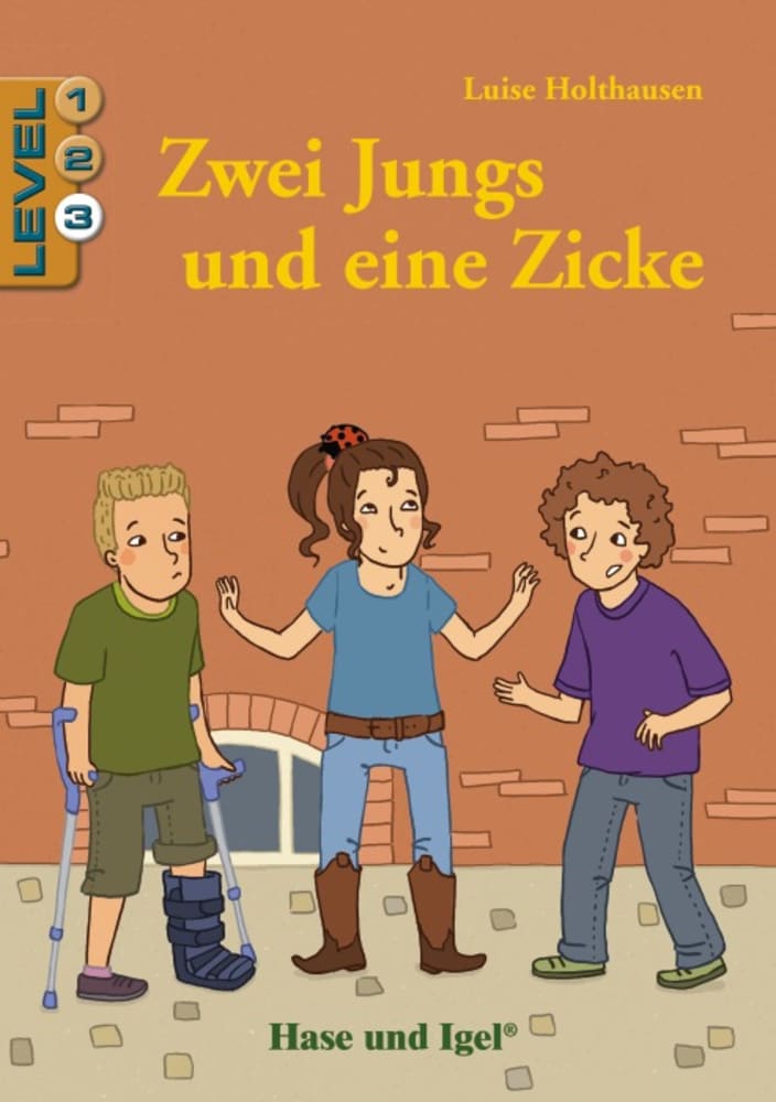Vorderes Coverbild Zwei Jungs und eine Zicke / Level 3. Schulausgabe