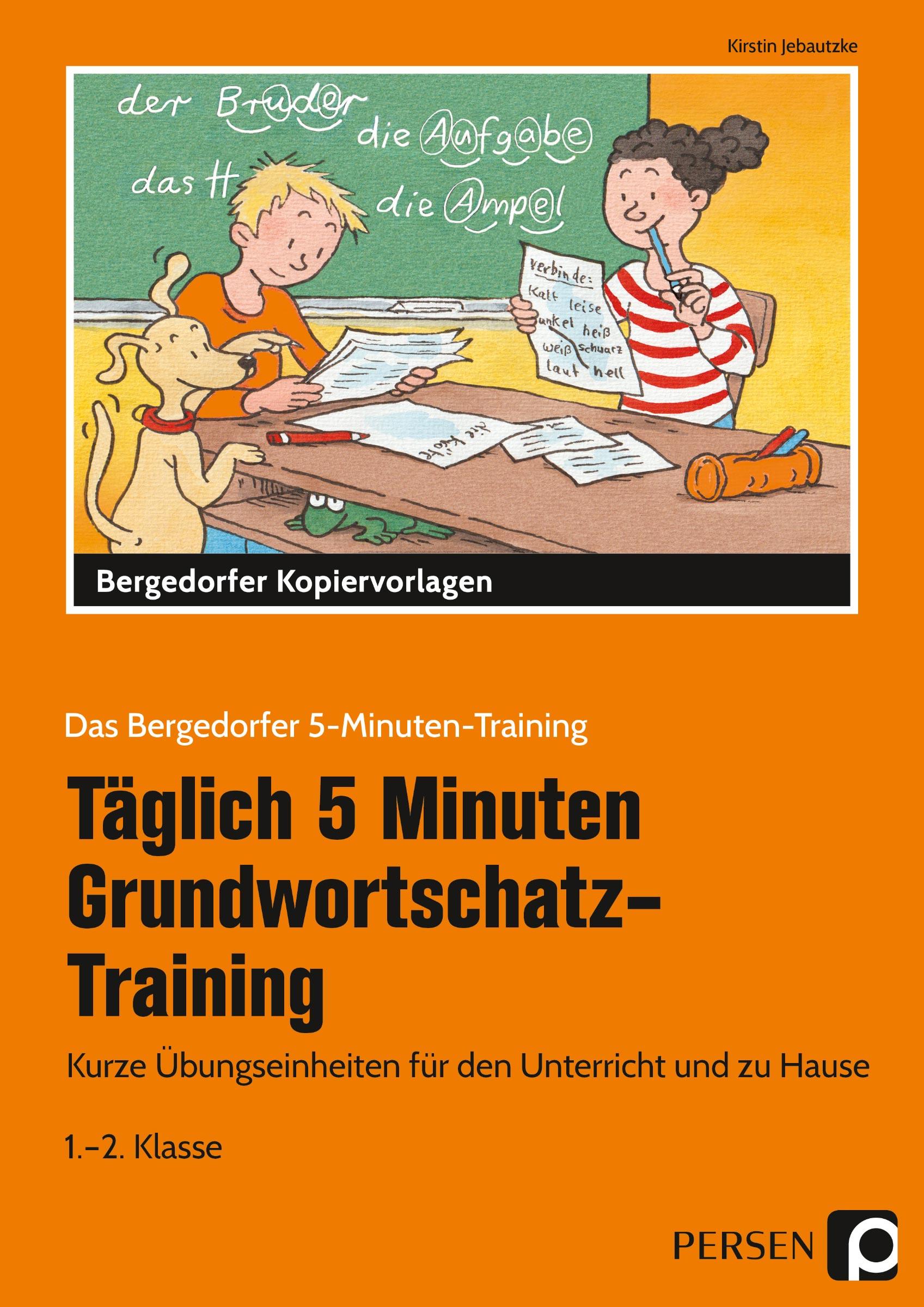 Vorderes Coverbild Tägl. 5 Min. Grundwortschatz-Training