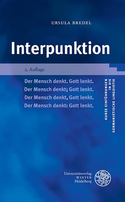 Vorderes Coverbild Interpunktion