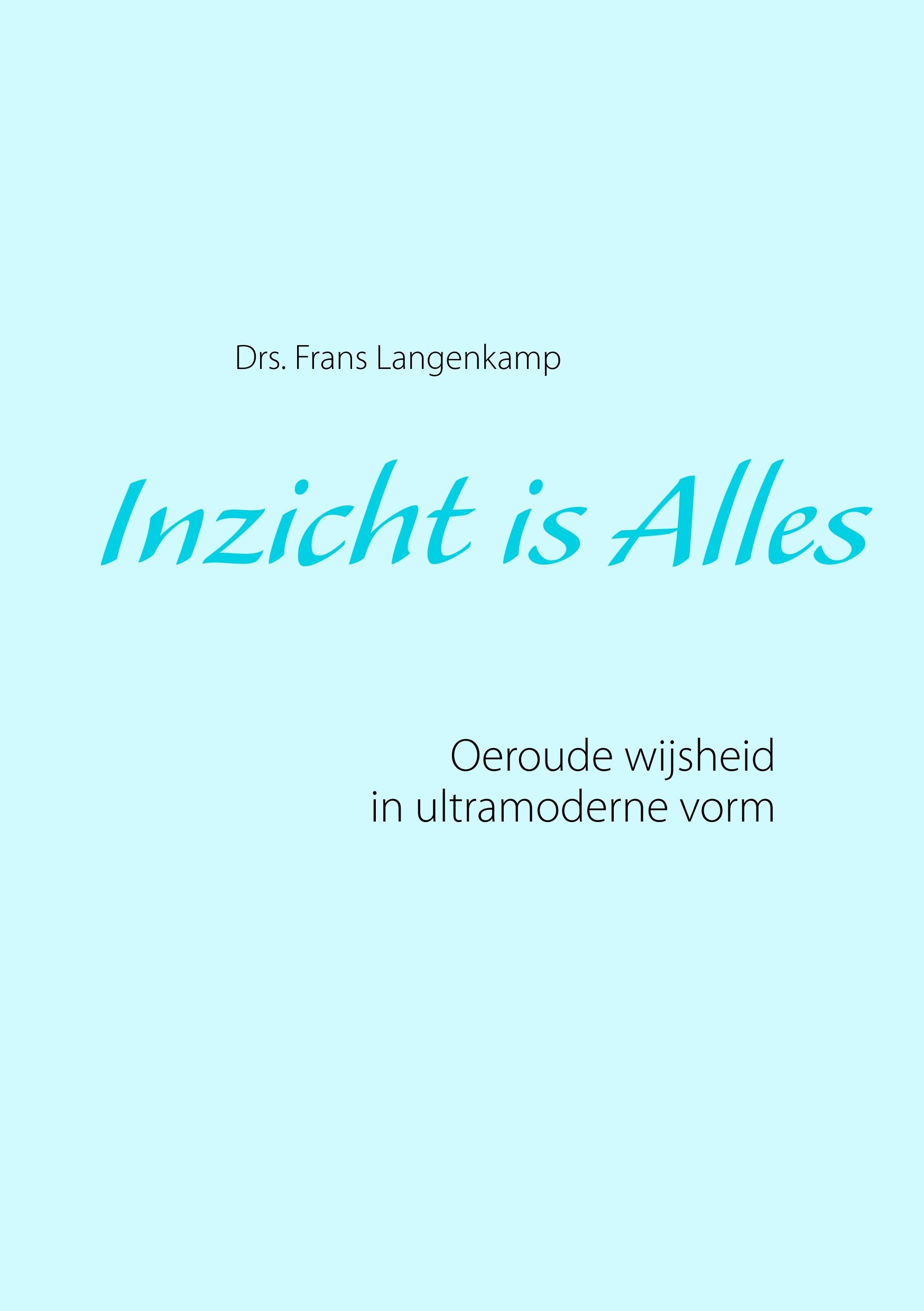 Vorderes Coverbild Inzicht is Alles