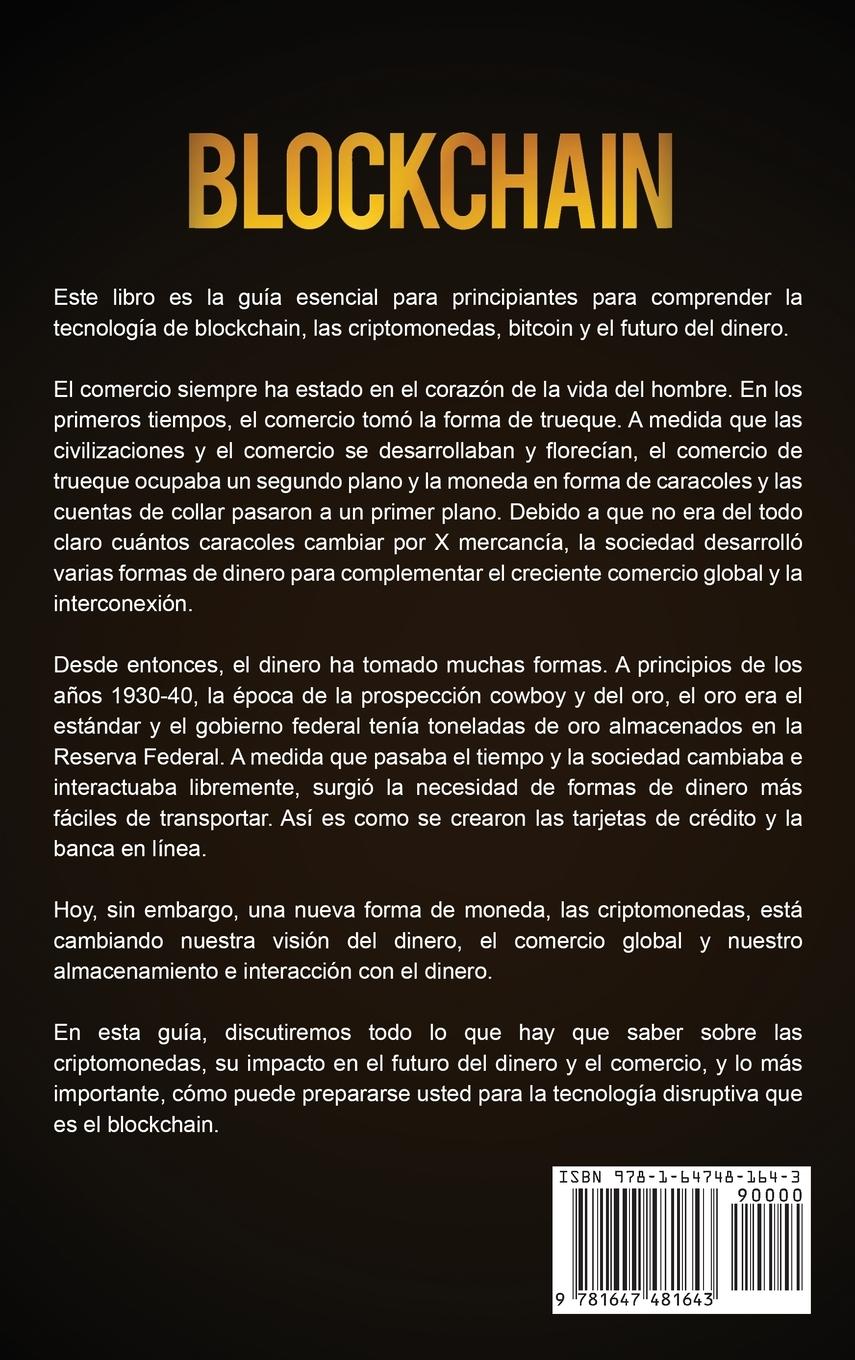 Rückseitencover Blockchain