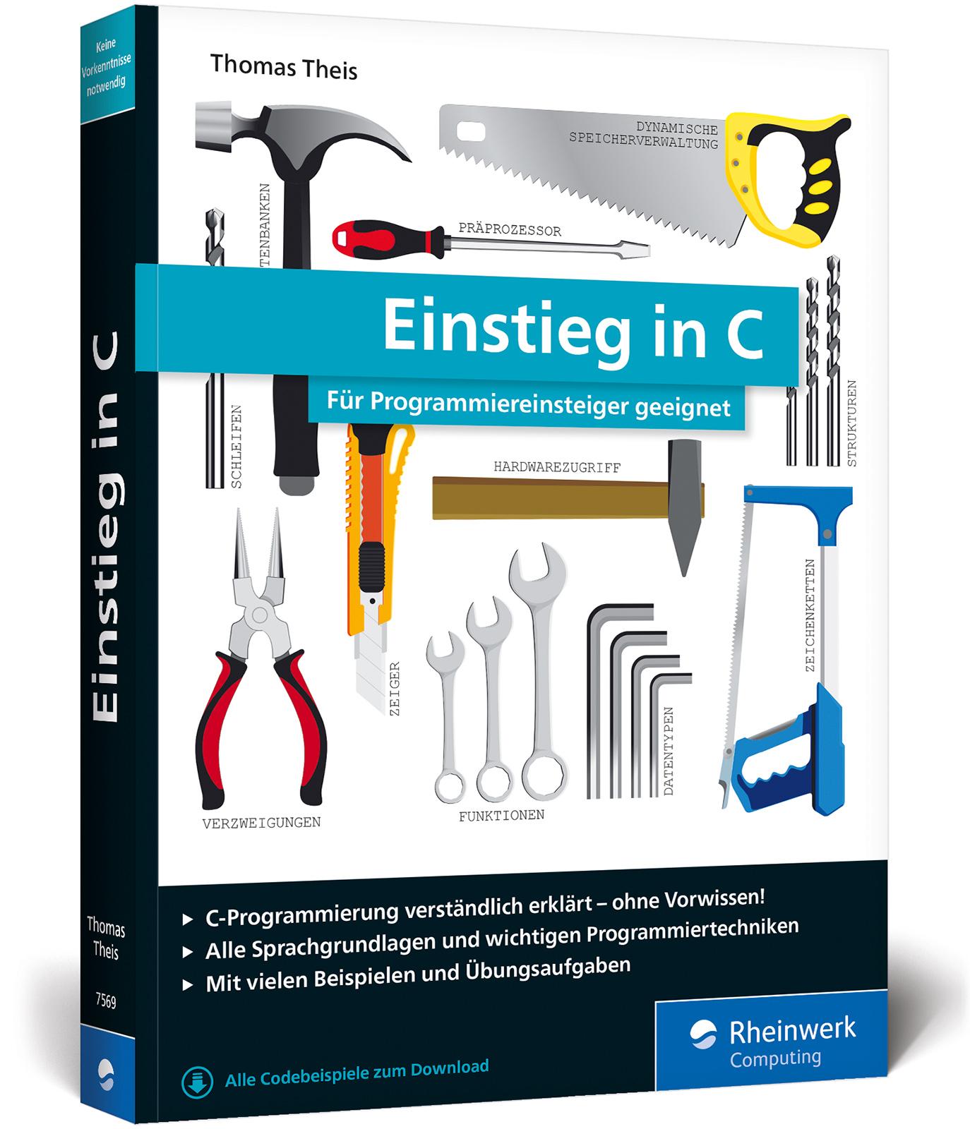 Vorderes Coverbild Einstieg in C
