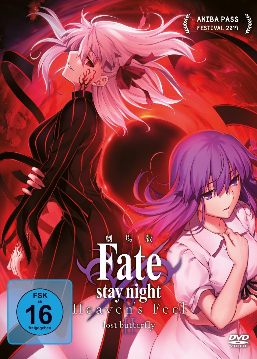 Vorderes Coverbild Fate/stay night Heavens Feel II. Lost Butterfly